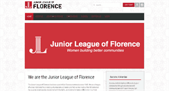 Desktop Screenshot of jrleagueofflorence.com