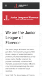 Mobile Screenshot of jrleagueofflorence.com